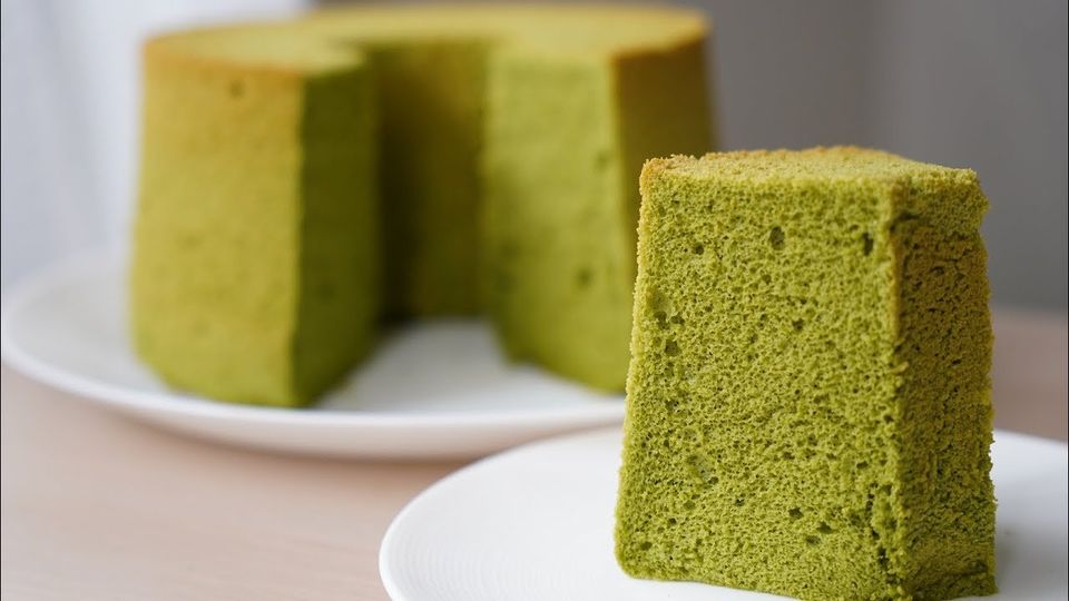 Matcha Chiffon Cake