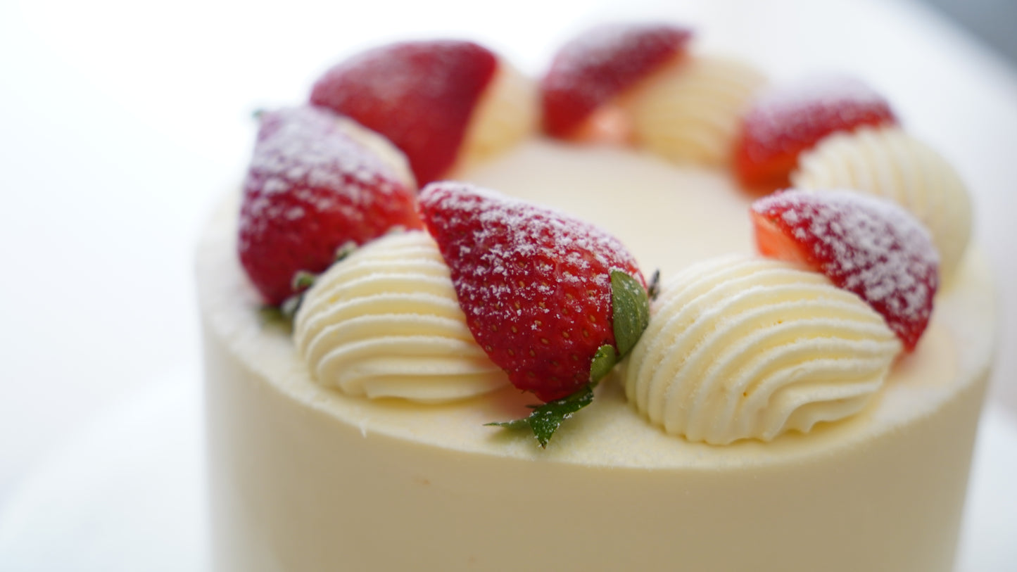 Strawberry Fresh Cream Cake
