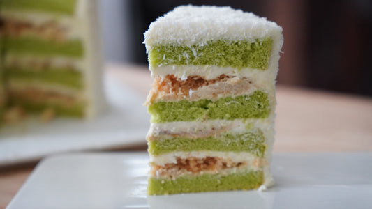 Ondeh-Ondeh Pandan Cake