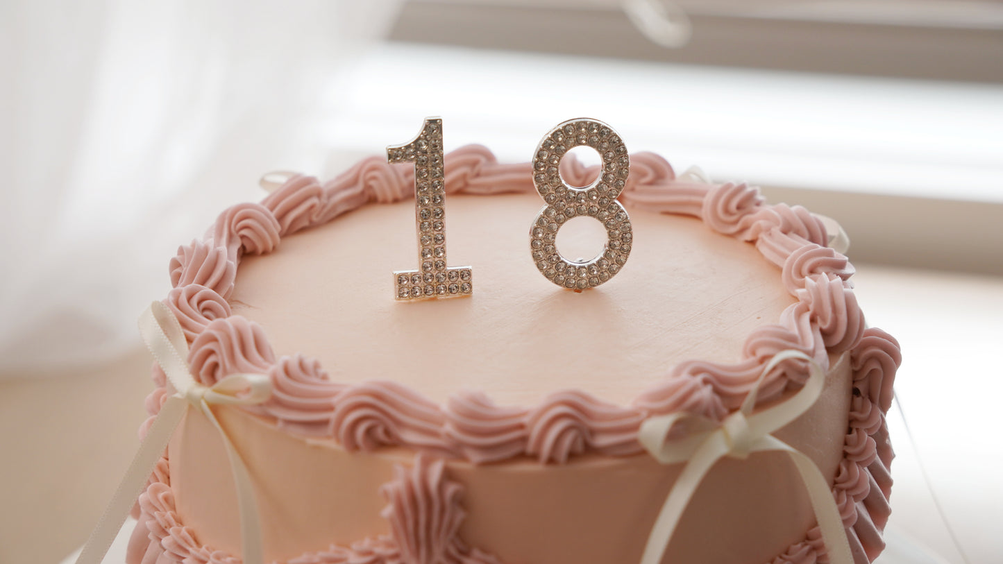 Number Cake Topper
