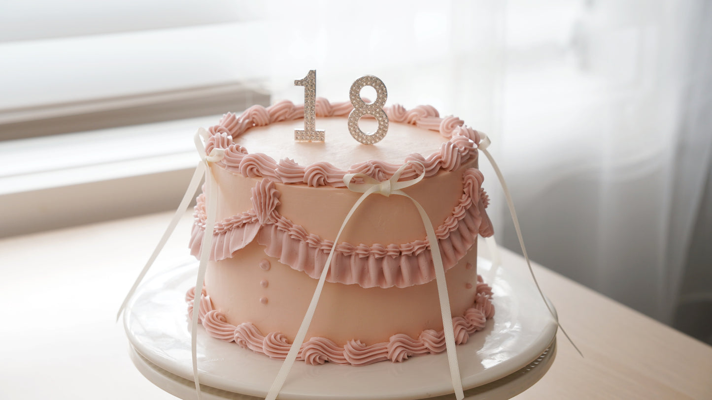 Number Cake Topper