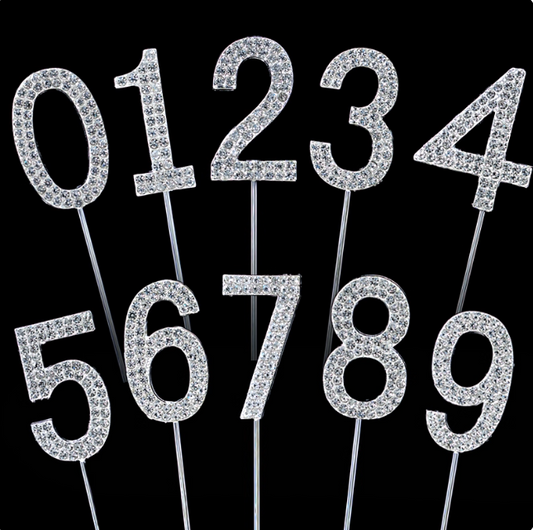 Number Cake Topper